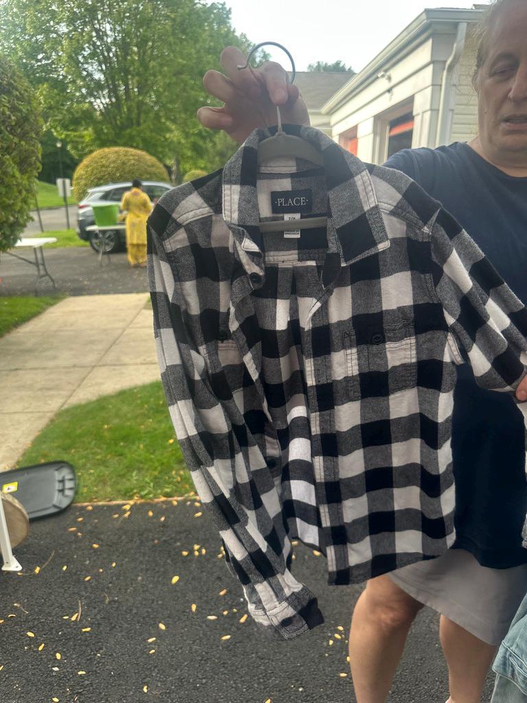 Upcycled Star Wars Flannel | Youth 7/8 | One-of-a-Kind “In a Galaxy Far, Far Away” Shirt
