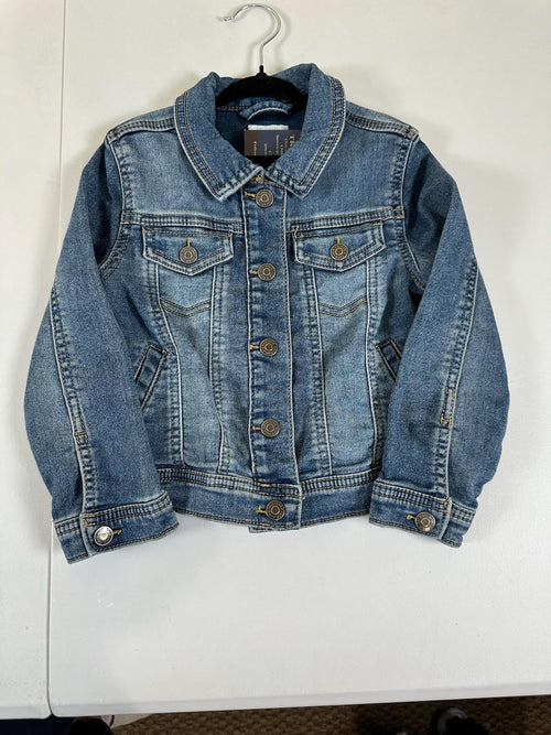 Upcycled Toddler Denim Jacket – Size 4T | All-American Baby | One of a Kind