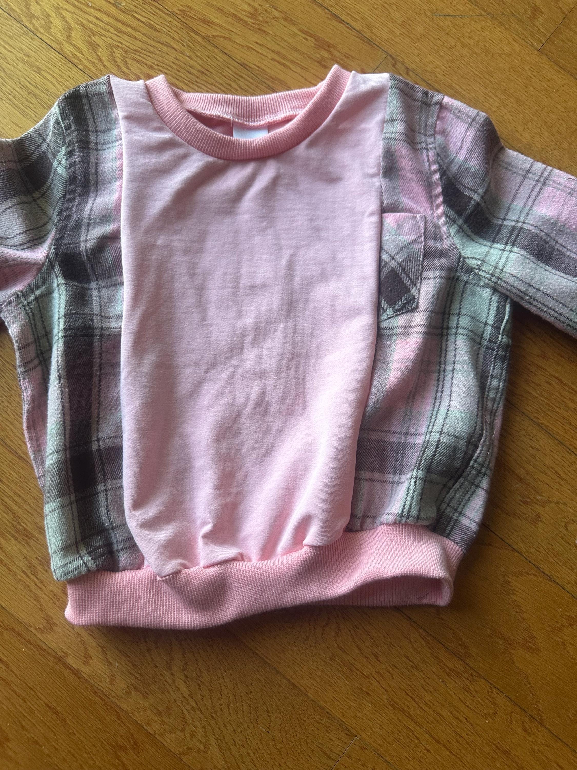 Toddler girls mash up. Sweatshirt/flannel