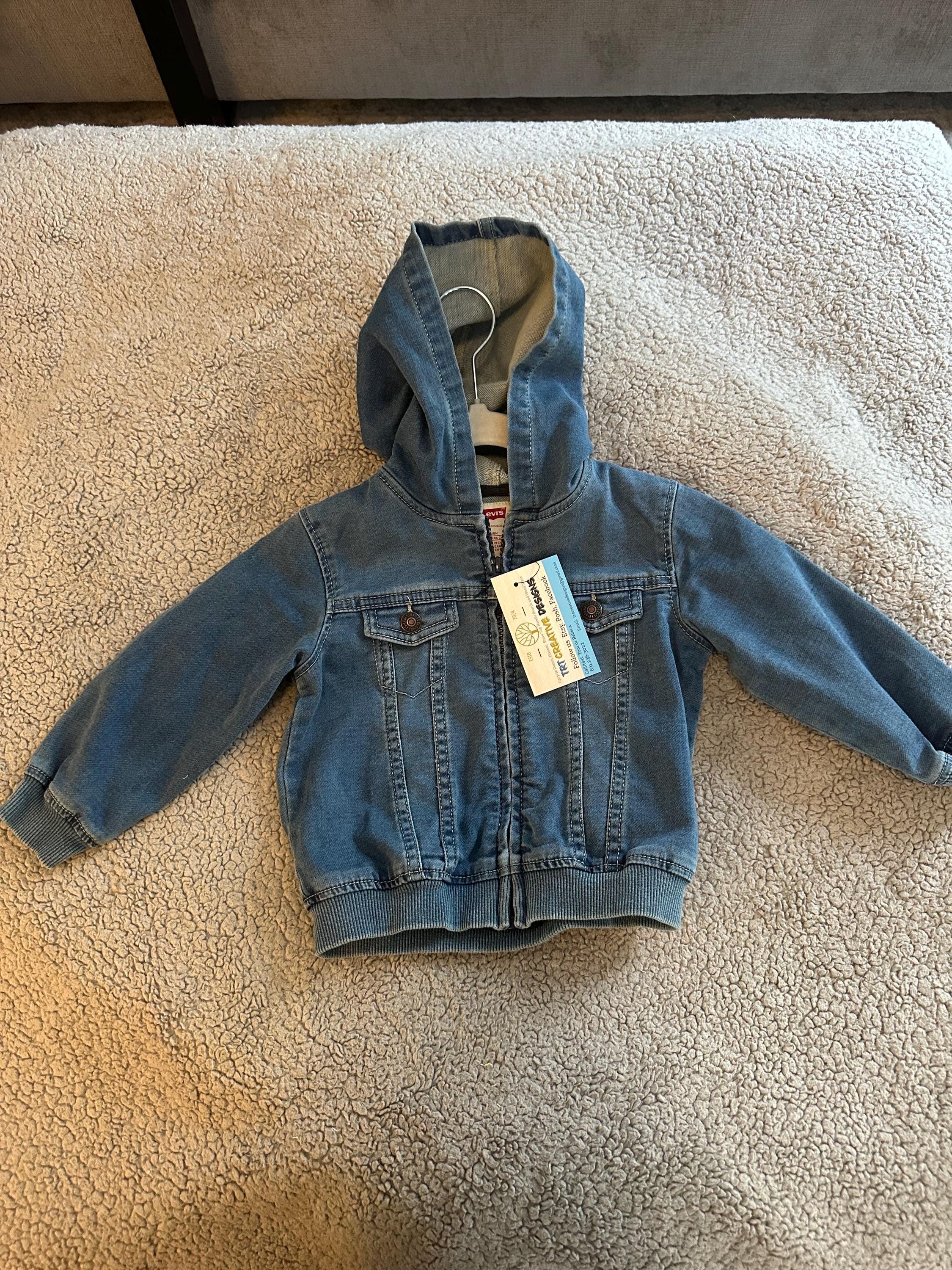 Local hero fire to the rescue denim jacket