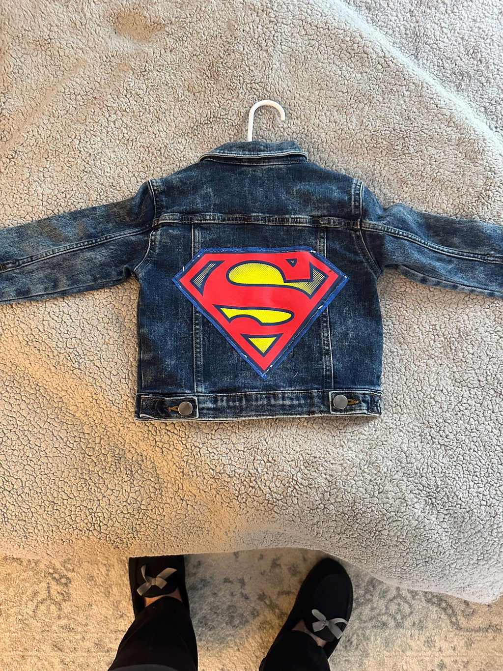 Superman denim jacket with Superman