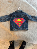 Superman denim jacket with Superman