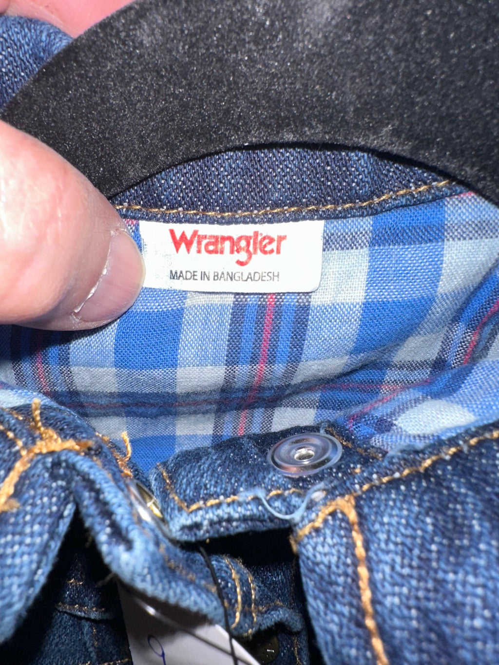 Helicopter denim jacket