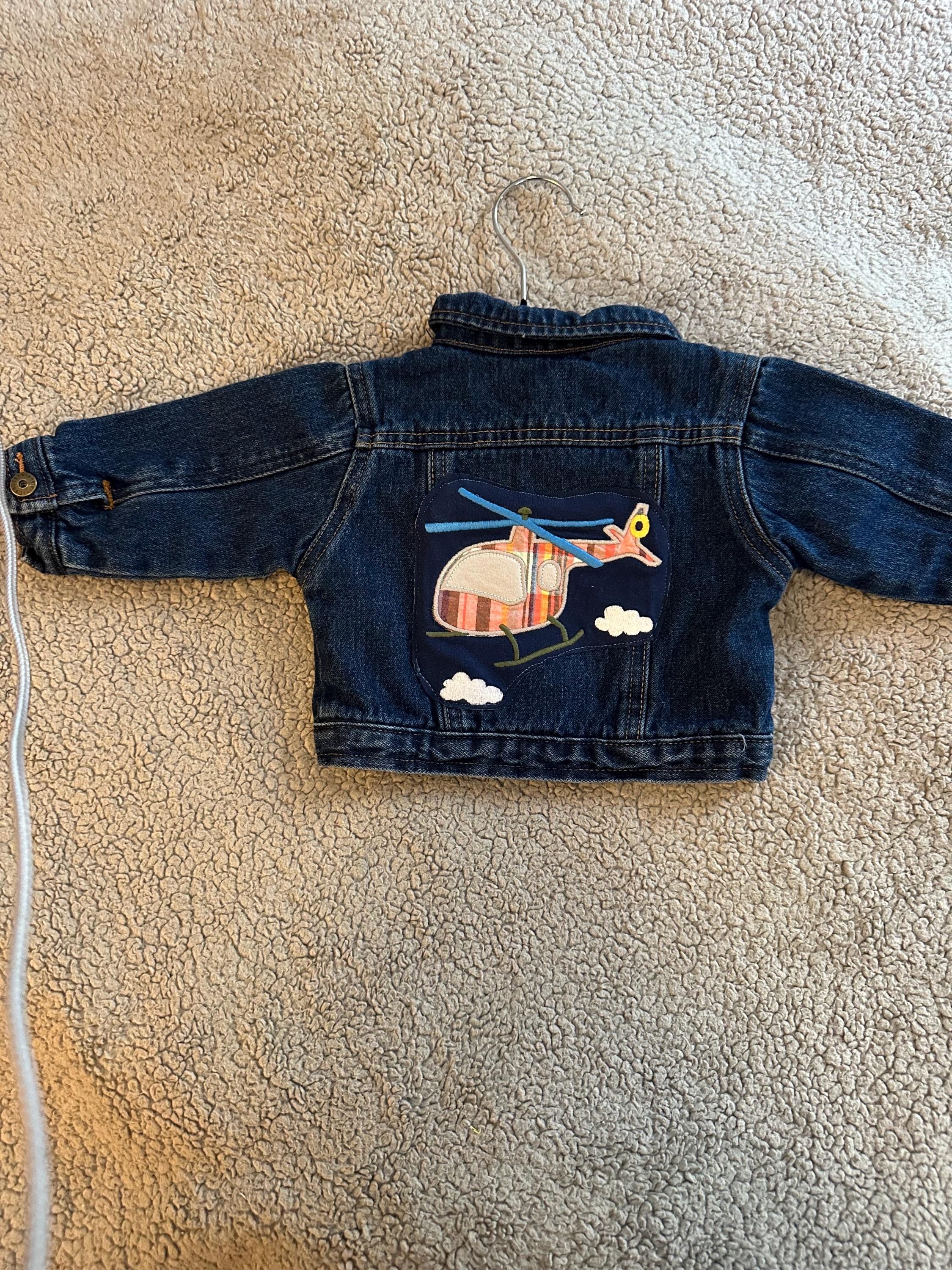 Helicopter denim jacket