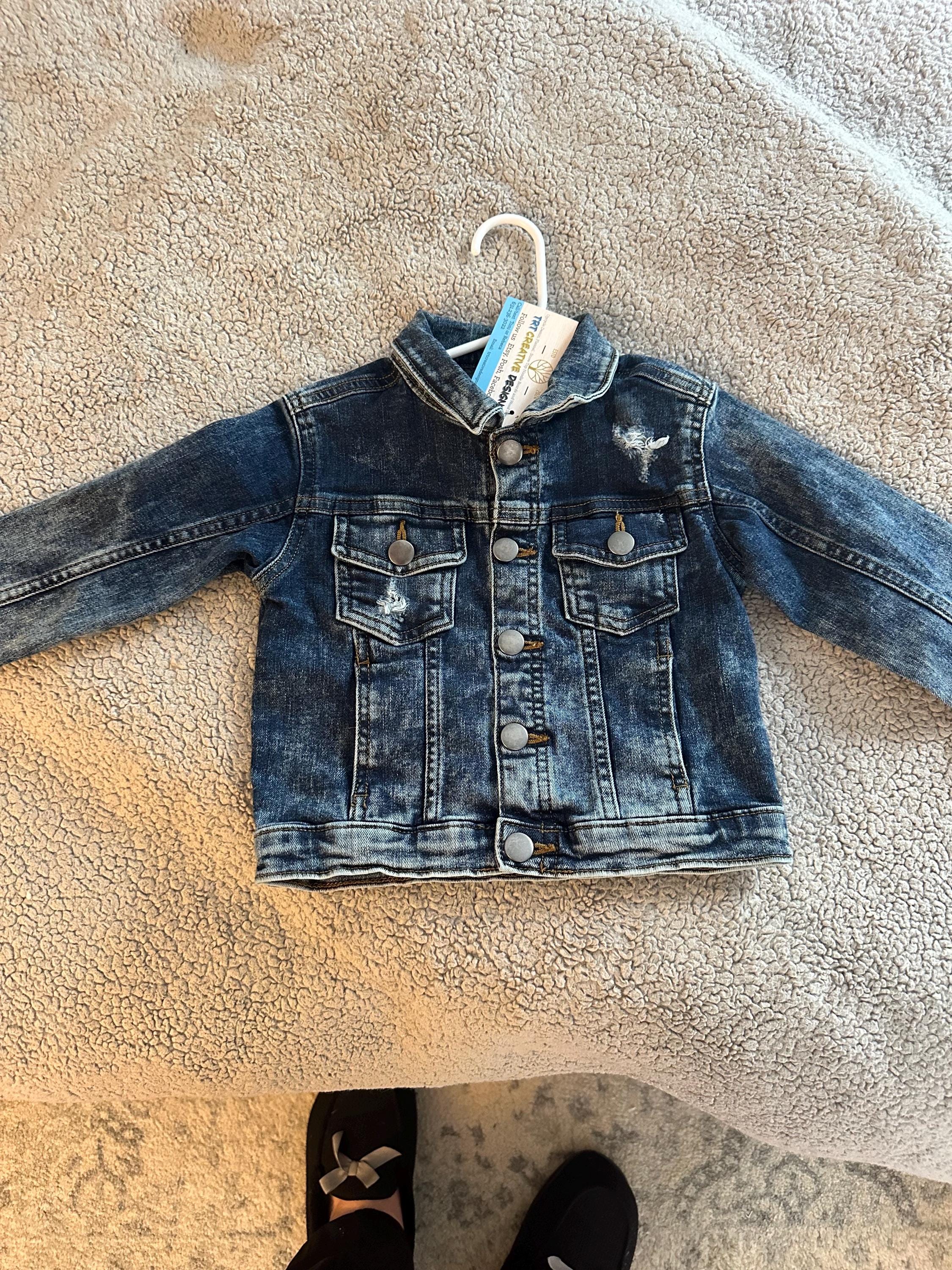 Superman denim jacket with Superman