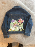 Denim jacket with Disney on the back