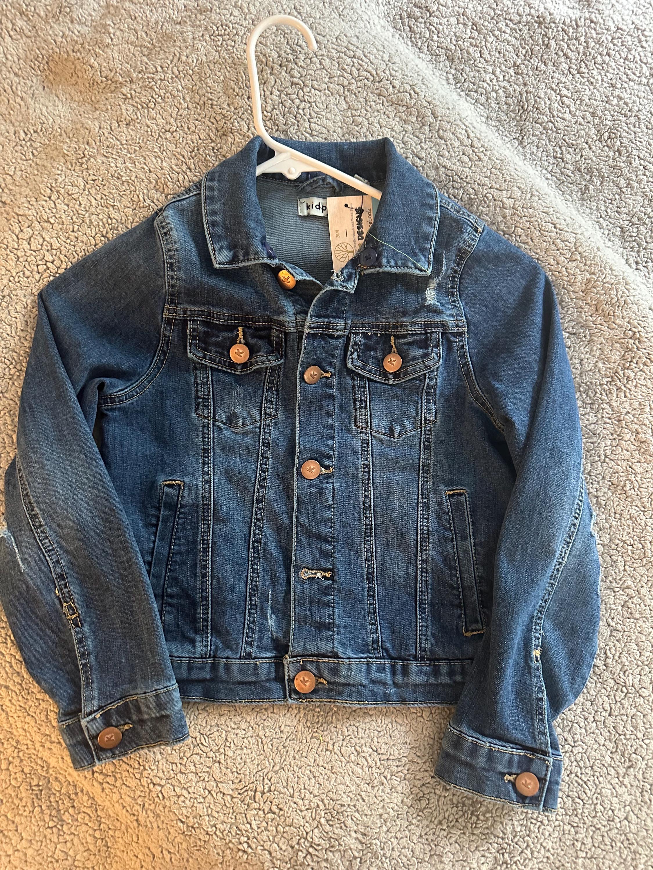 Denim jacket with Disney on the back