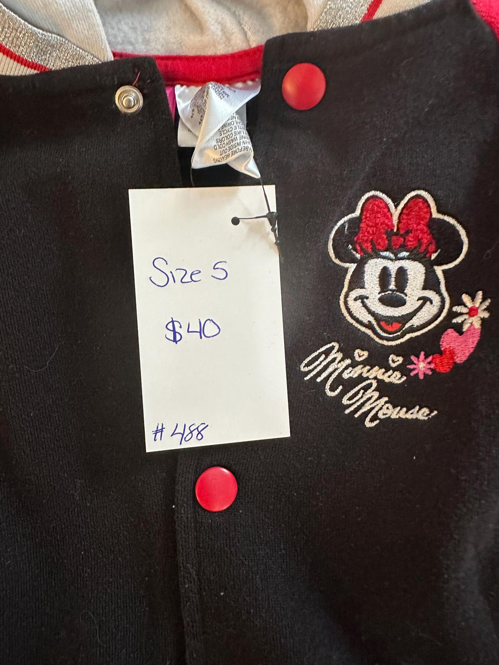 Disney jacket with Mickey and Minnie