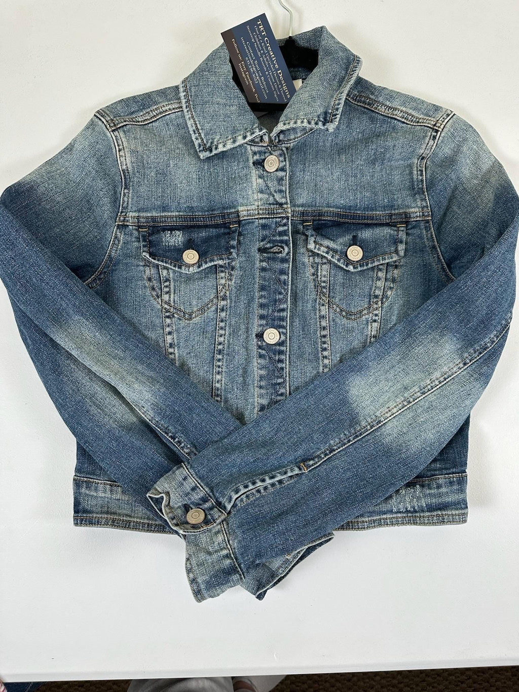 Upcycled Mets Denim Jacket | Youth Baseball Fan Apparel