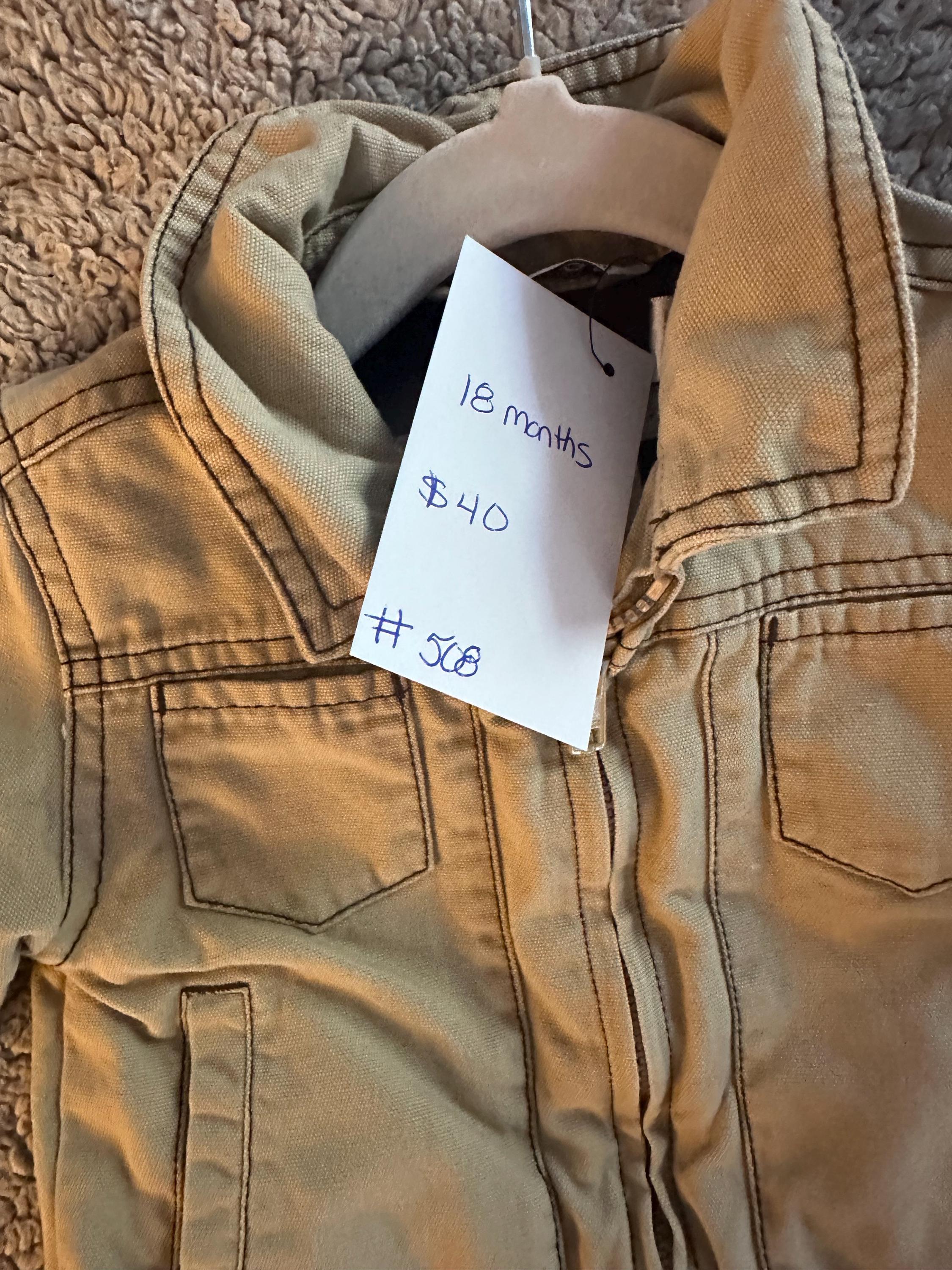 Carhartt Inspired ATV Jacket | Toddler Boys Jacket | Upcycled Kids Jacket | Adventure Toddler Coat | 12 Month Jacket | Handmade Clothing