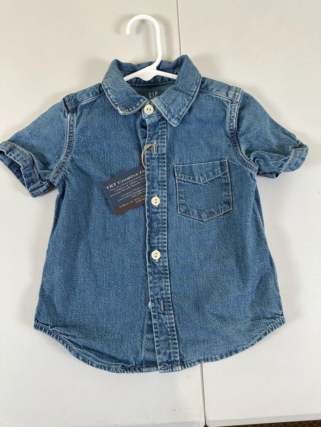 Dr. Seuss Inspired Denim Shirt – Personalized Kids Outfit