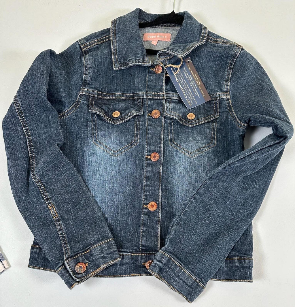 Barbie Denim Jacket | Girls Youth BCBG Jean Jacket Size 10