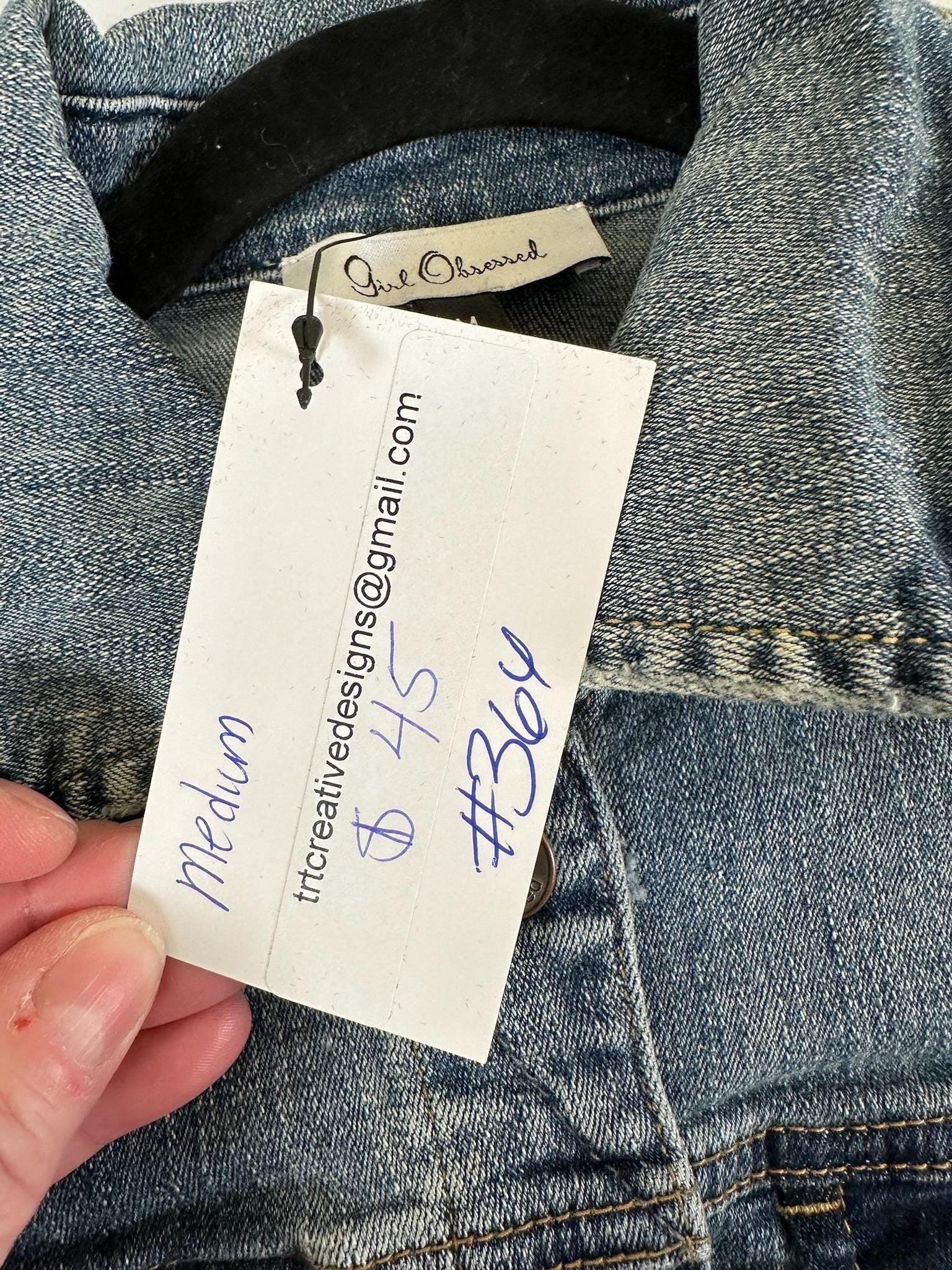 Upcycled Mets Denim Jacket | Youth Baseball Fan Apparel