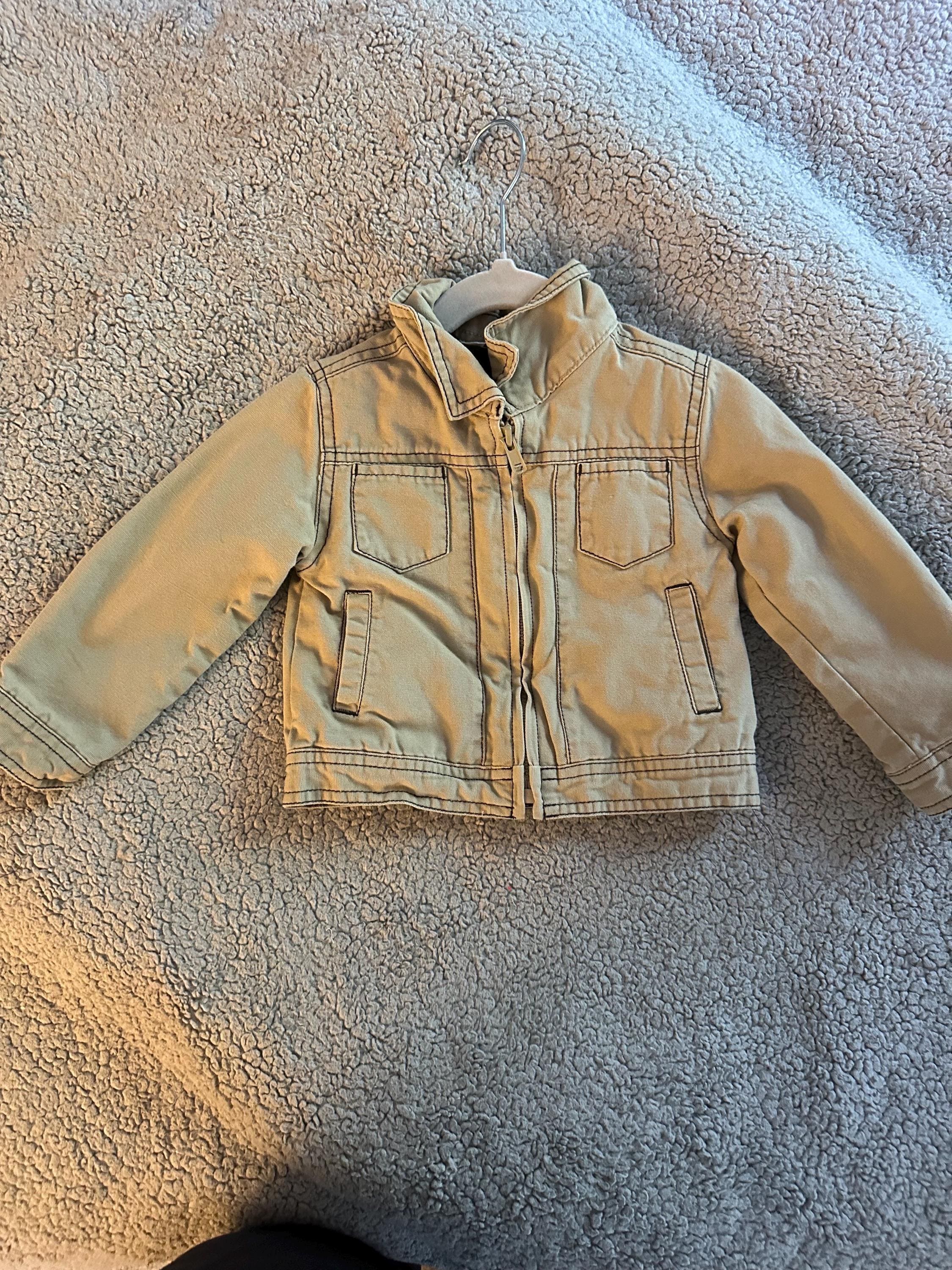 Carhartt Inspired ATV Jacket | Toddler Boys Jacket | Upcycled Kids Jacket | Adventure Toddler Coat | 12 Month Jacket | Handmade Clothing
